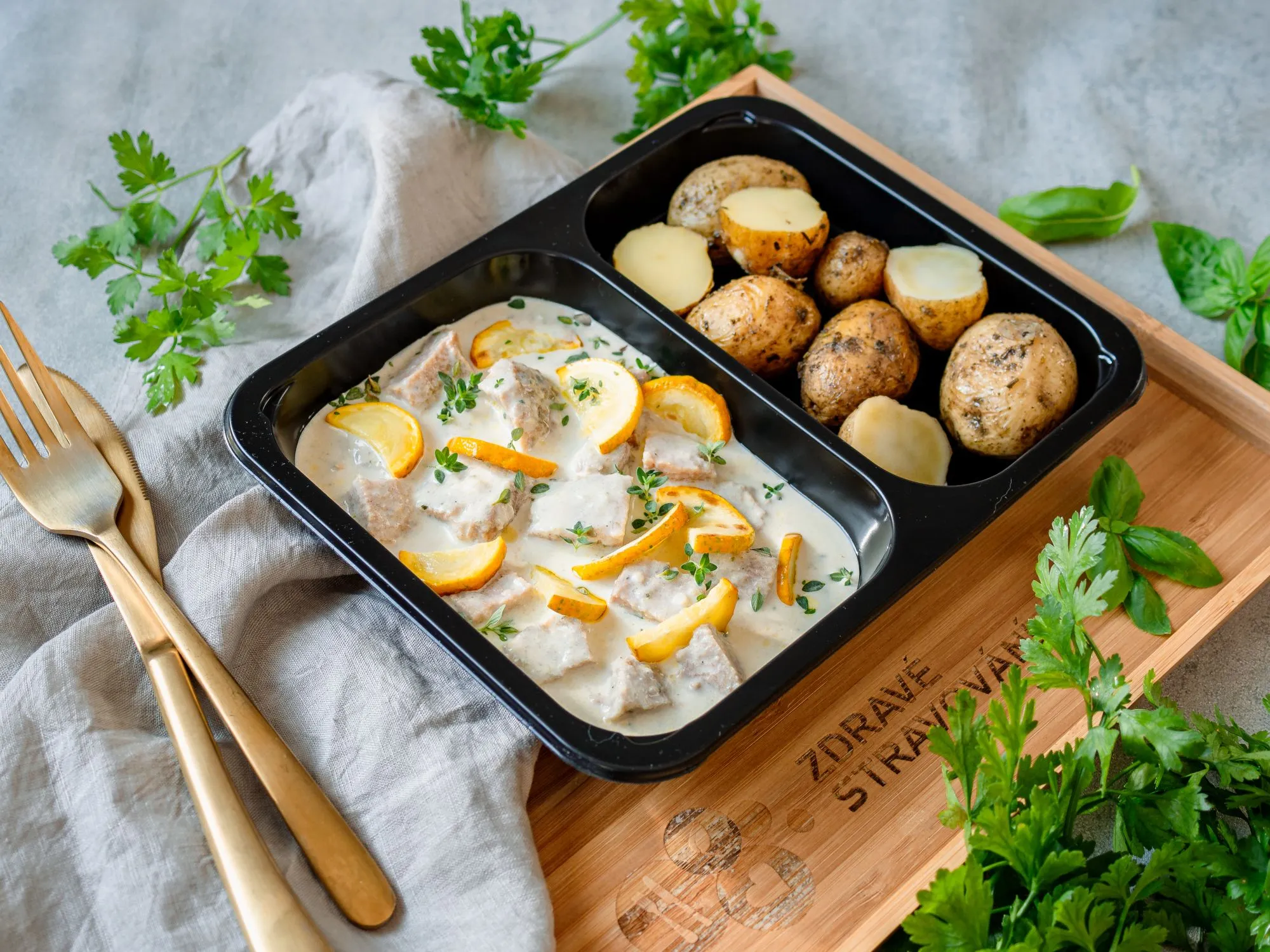 A dish from the Vegetarian program