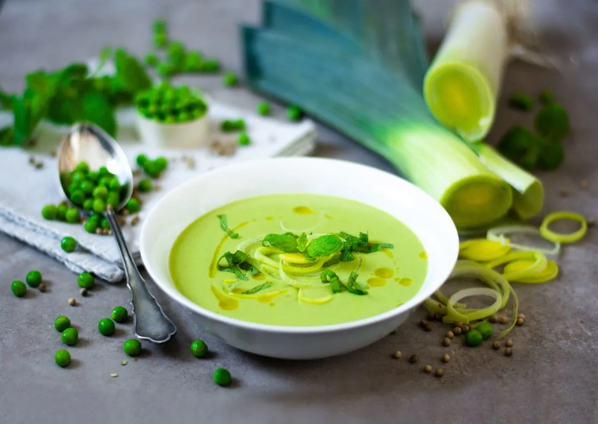 Pea soup